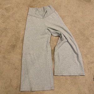 Wide leg sweat pants - Medium